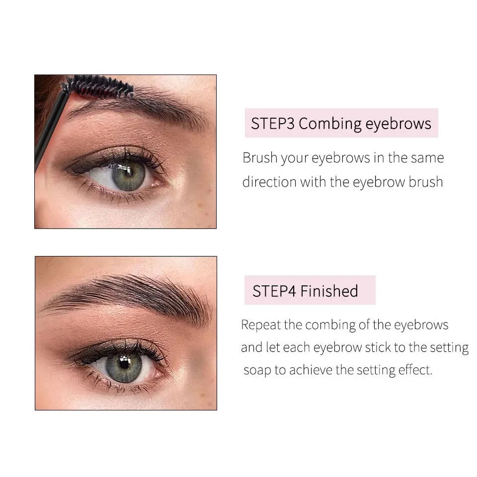 Newbie Must-have Eyebrow Shaping Wax Gel Waterproof Natural Qme