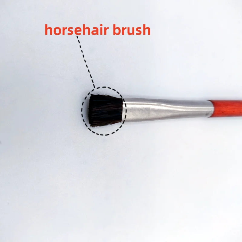 Horse Hair Brush Used Clean Watch Parts Such As Gears Wheels Qme
