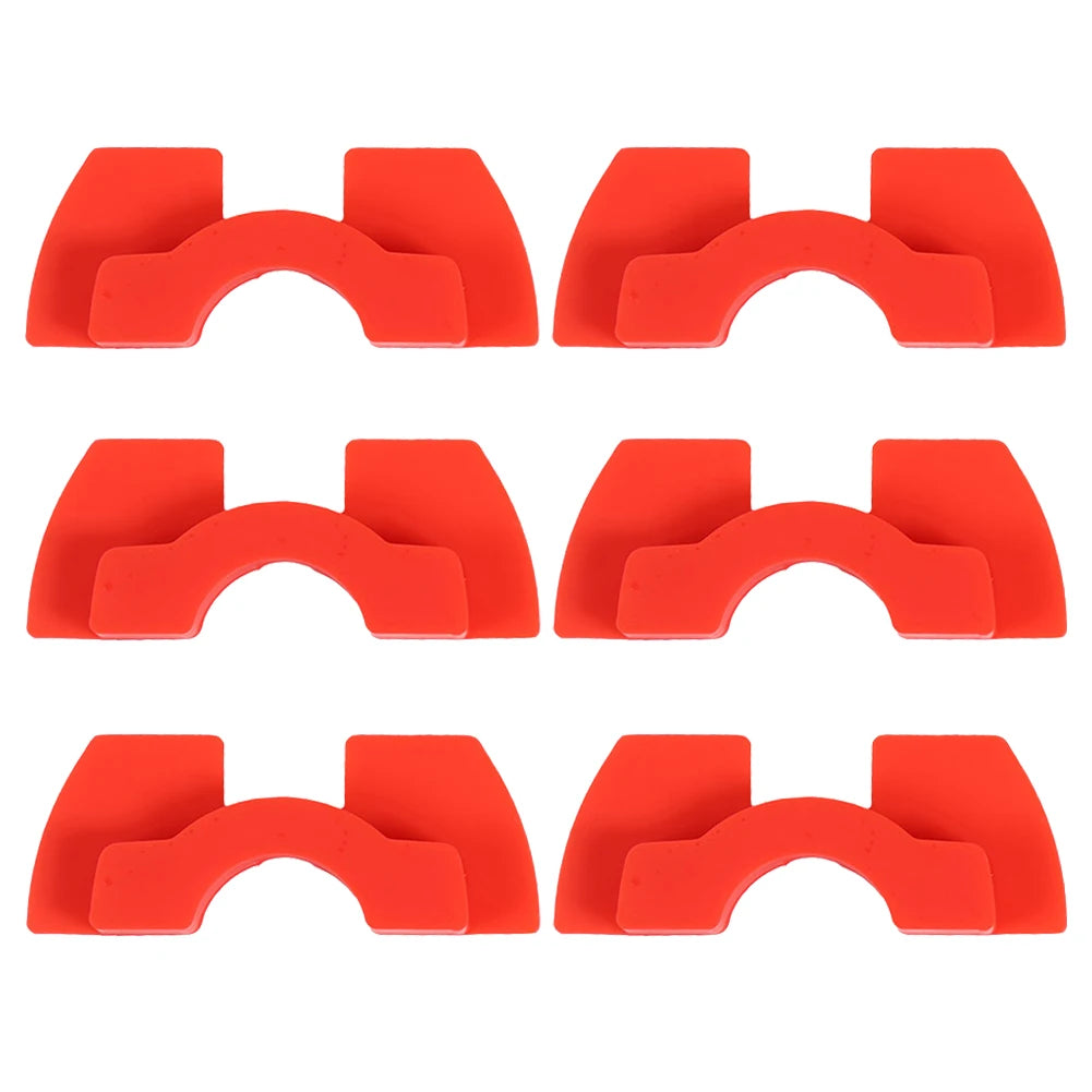 3Pcs Electric Scooter Shake Reducer Shakeproof Electric Bike Shock Absorber Pad Wear Resist Foldable Scooter Accessory Qme Red 6pcs