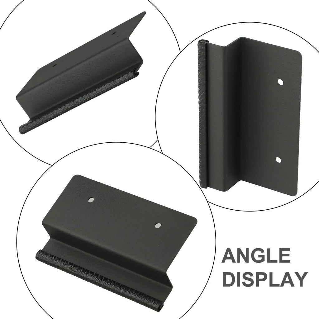 Touchless Cabinet Foot Pull Carbon Steel Opener Trash Can Drawer Cabinet Foot Handle Door Handles For Home Kitchen Qme