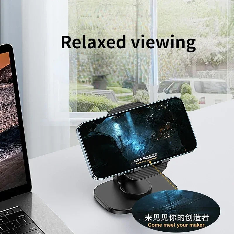 Universal 360° Rotating Adjustable Portable Folding Stand for Phone Tablet Qme