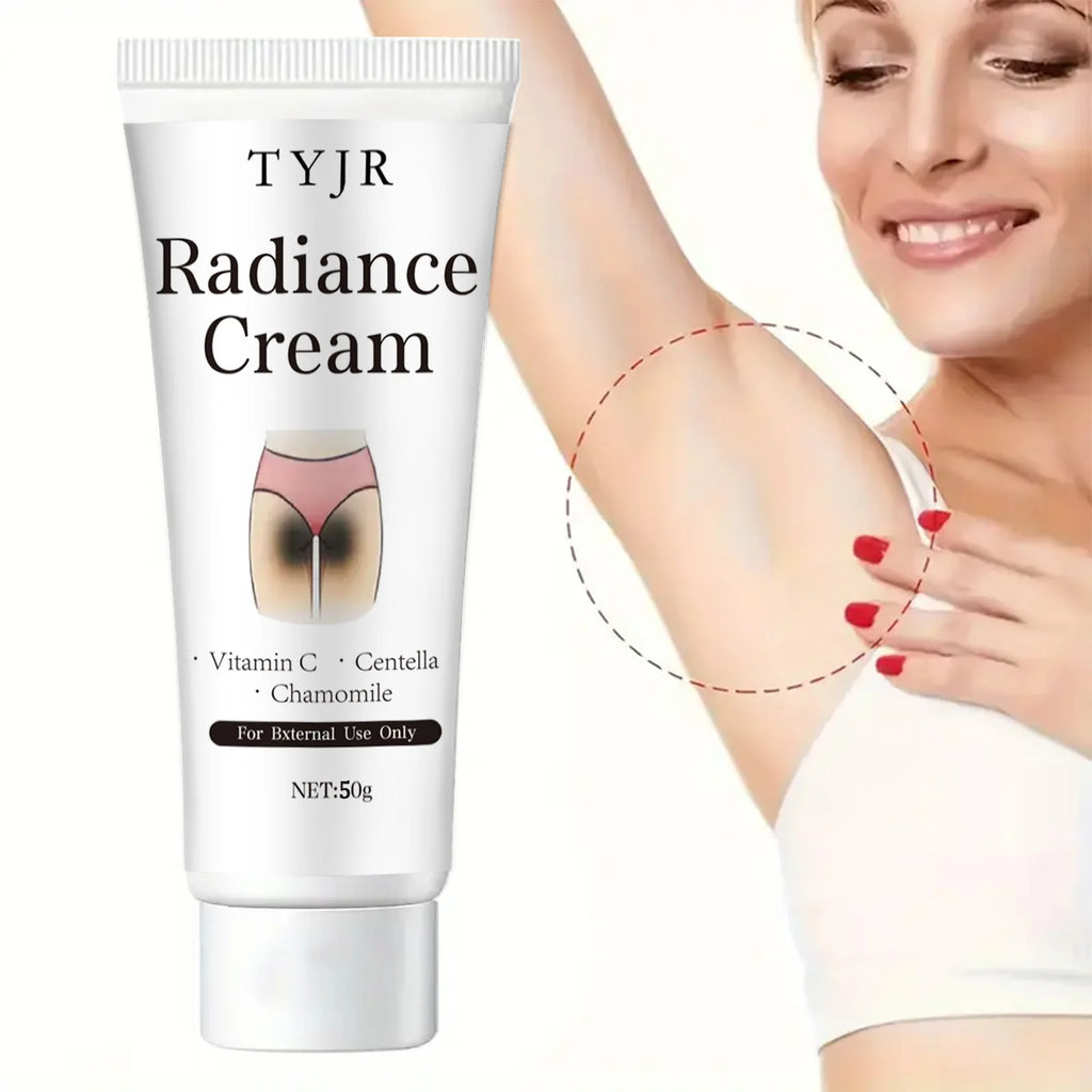 Snow White Cream Contains Niacinamide and Centella Asiatica, Whitening Lotion for Body and Private Parts, Underarm Rejuvenation Qme