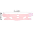 Adjustable Face Sculpting Sleep Mask Breathable Elastic V-face Qme A