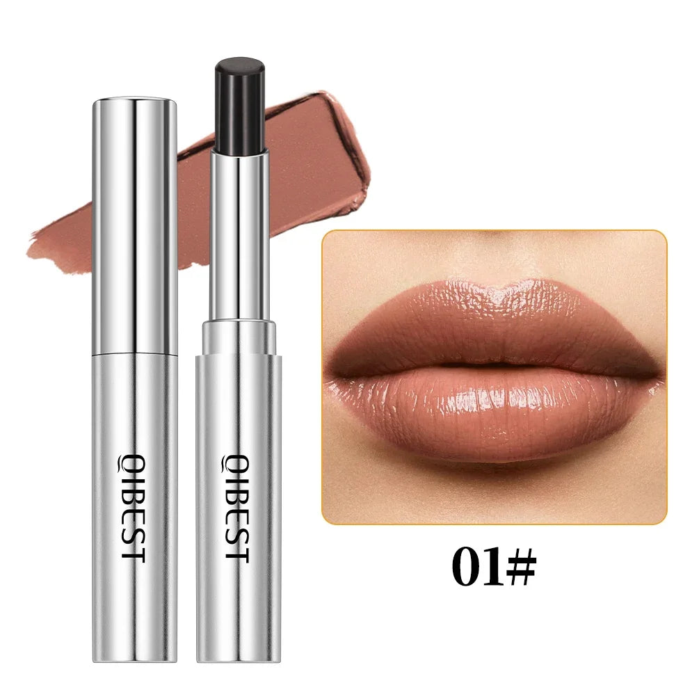 QIBEST Black Honey Lipstick Moisturizing Lip Balm Plumper Natural Makeup Smooth Enhancing Color Lip Plumping Gloss Tint Cosmetic Qme 01