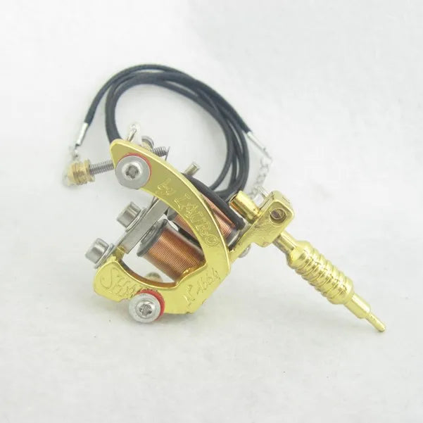 Men Charm Tattoo Machine Stainless Steel Jewelry Necklaces With Pendant Male Women Punk Hip Hop Accessories Gifts Wholesale Qme MTM06-GD