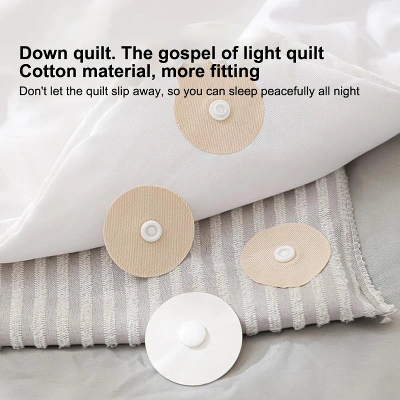 Quilt Holder Fixator Grippers Bedsheet Clip 10 Pair Anti-slip Blanket Qme