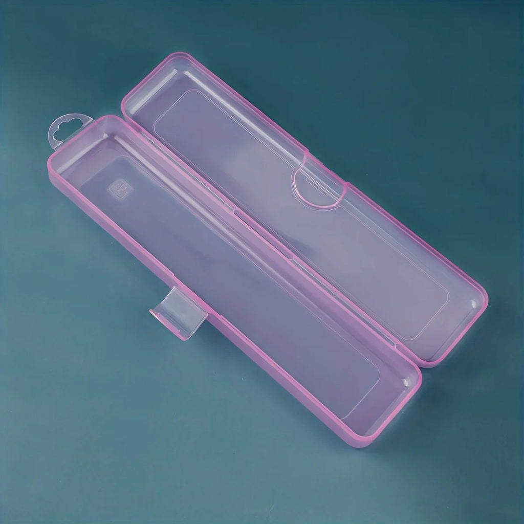 Makeup brush storage box, travel makeup brush case, makeup brush container, storage box Qme