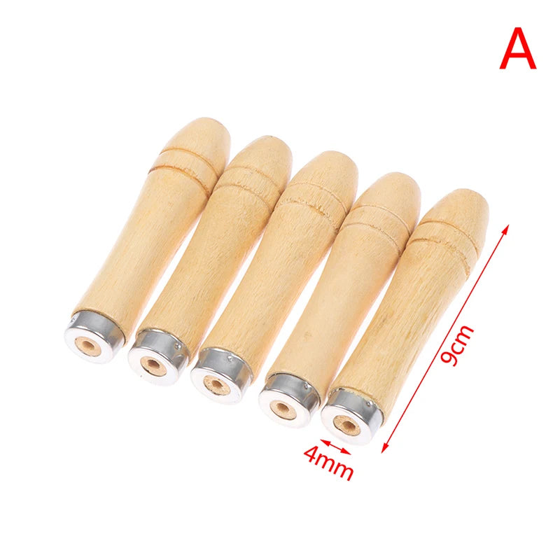 Wooden File Handle Wood Rasp Woodworking Polishing Rust Proof Filing Qme A1 9cm 5pcs