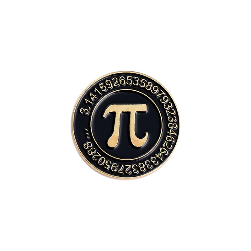 Science Stuff Enamel Pins Tube, Atomic Model,Chemical Symbol, Conical Flask Brooch Badge Gift for Science Enthusiast Wholesale Qme style-5