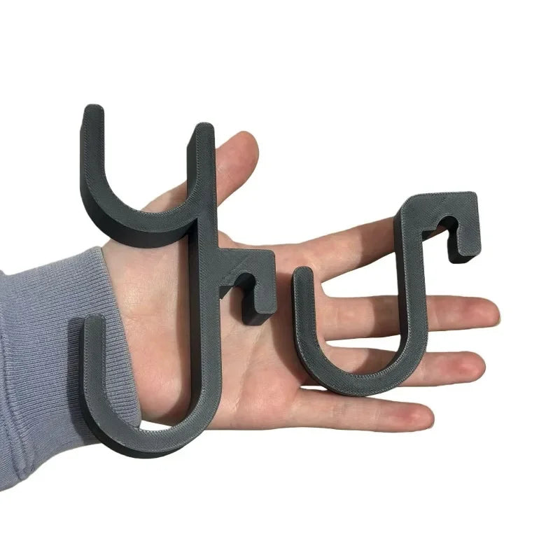 2Pcs Car Umbrella Hook Trunk Umbrella Holder Suitable for Any Cars with No-Drill Installation Plant Towel Holder Auto Internal Qme