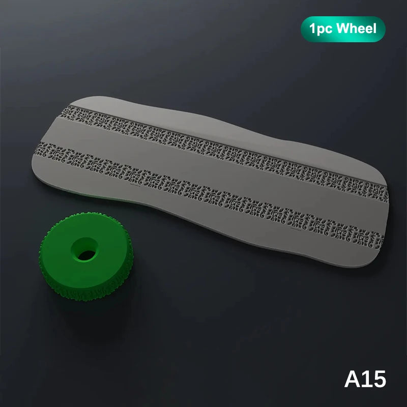 Clay Stamp Roller Ceramic Texture Wheel Geometric Flower Patterns DIY Clay Tools Body Painting Stamps Durable Art Decor Qme A15