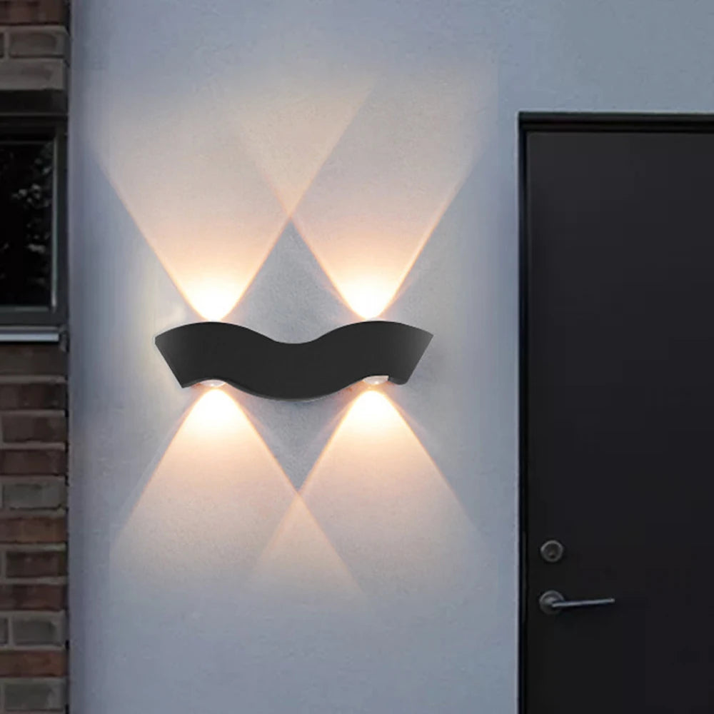 Modern LED Wall Light for Hall Kitchen Living Room Bedroom Bedside Lamp Home Indoor Decor Lighting Fixtures Luminaria Lampshade Qme