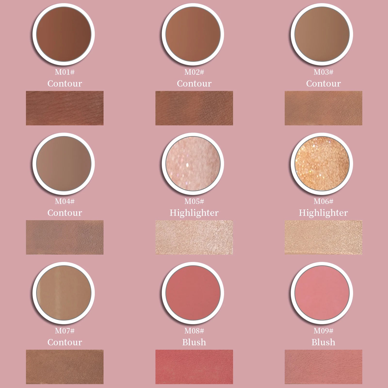 Double Head Highlighter Stick Natural Waterproof Silky Smooth Stereoscopic Nose Shadow Concealer Makeup Qme