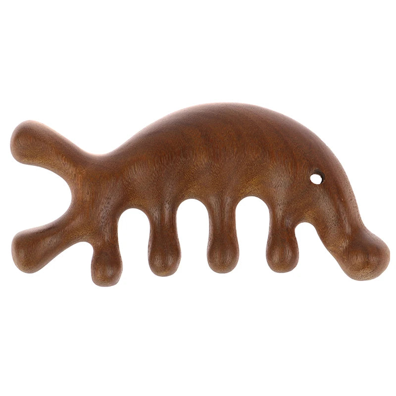 Natural Sandalwood Hair Combs Anti-static Wooden Comb Massager Tooth Qme Style18 11x5cm