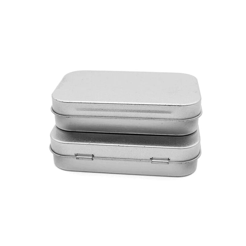 Frosted Household Storage Box Organizer Metal Boxes Tin Plated Qme