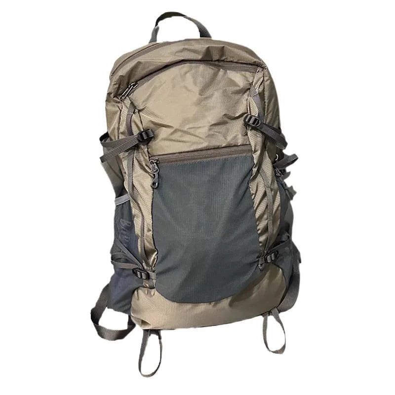 Outdoor Backpack Lightweight Waterproof Travel Mountaineering Bag Qme GRAY COLOR