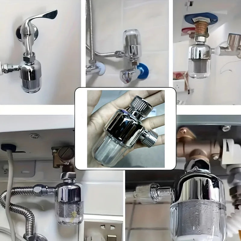 Pre Water Filter Tap Water Purifier Sediment Remover Shower Washing Machine Anti-rust Water Filter Qme