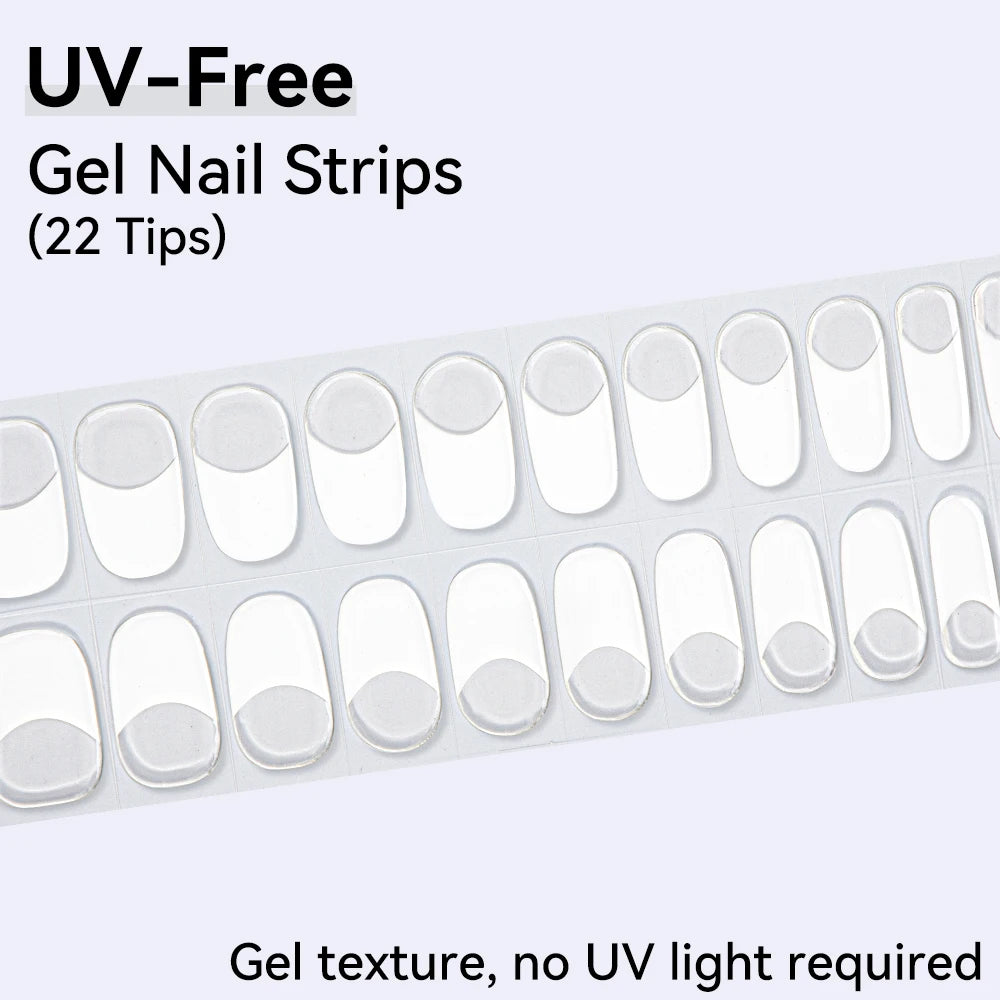 22Tips Full Cover Nail Stickers Valentine's Day Love Polish Sticker Qme BSA-0103