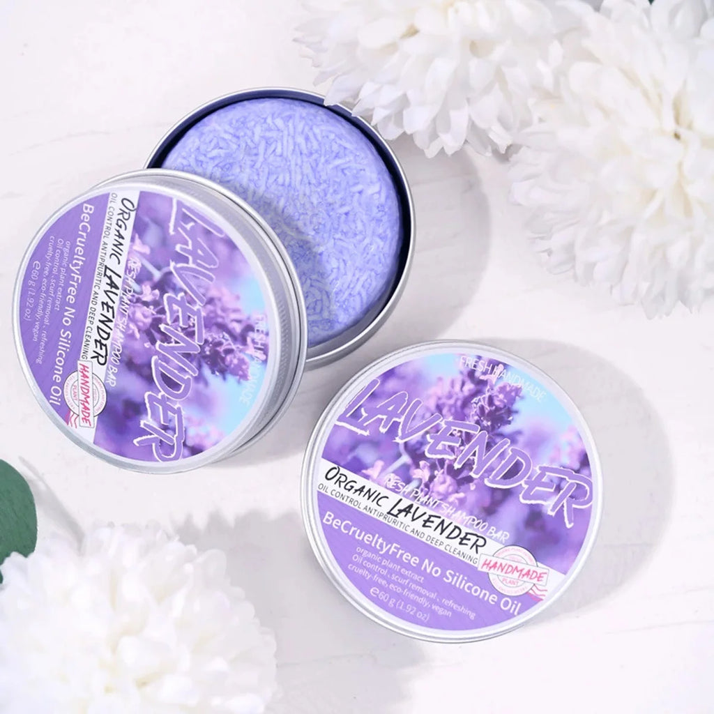 Lavender Shampoo Oil Control Refreshing Hair Smooth Oily Scalp Qme