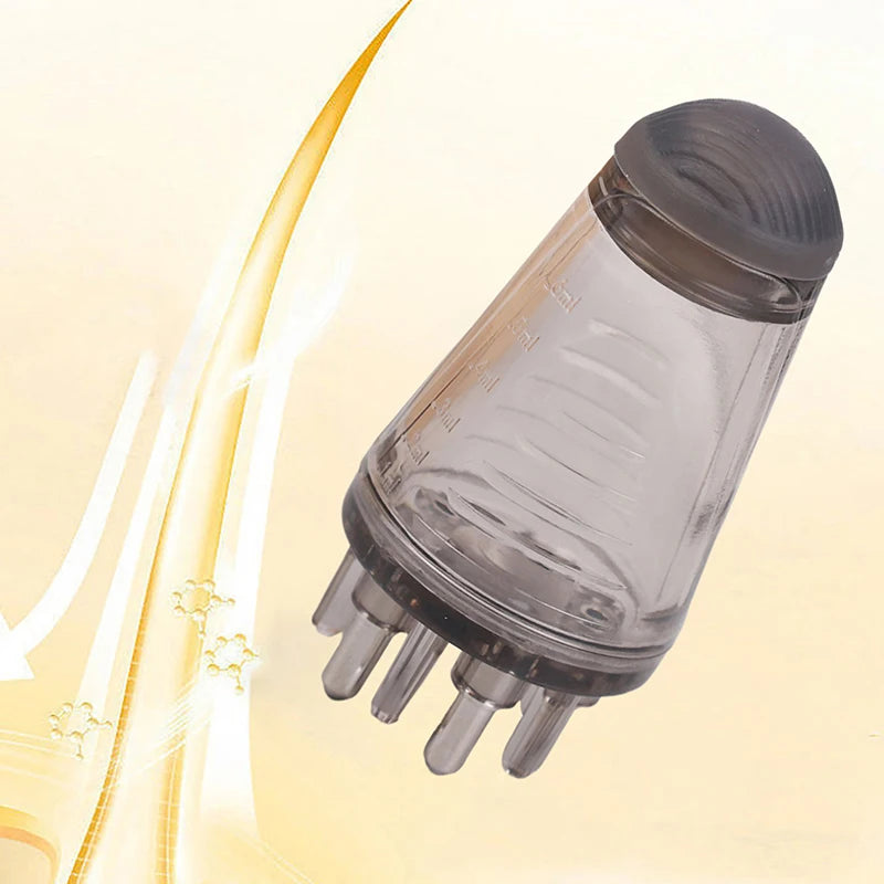 Scalp Applicator Comb Hexagonal Roller Ball Tool Hair Regrowth Qme