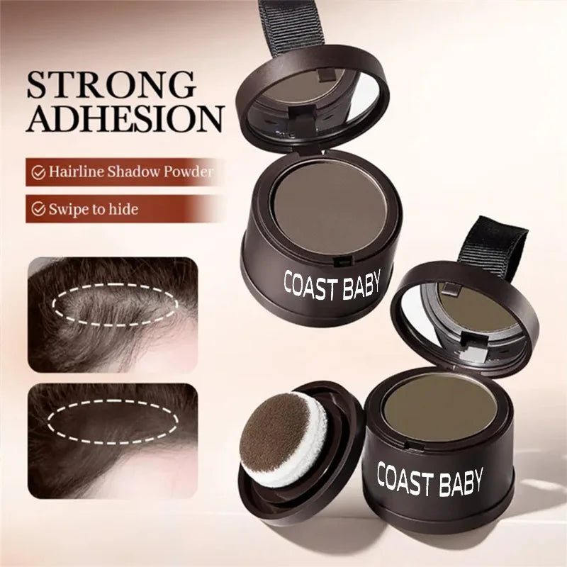 Unisex Hairline Concealer Powder Covers Provides Natural Coverage Qme