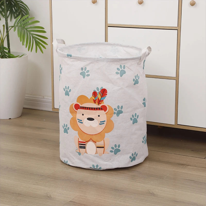 Dirty Clothes Storage Basket Bathroom Storage Bucket Foldable Storage Bag Qme A