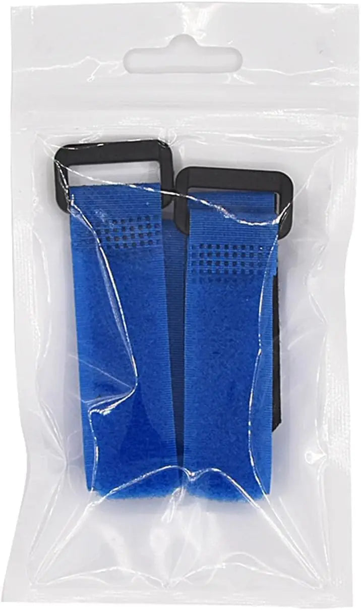 Anti Rooster Crowing Collar with Adjustable Noise Free Nylon Strap To Prevent Chickens From Screaming or Disturbing Neighbors Qme Blue 2pcs
