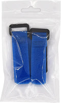 Anti Rooster Crowing Collar with Adjustable Noise Free Nylon Strap To Prevent Chickens From Screaming or Disturbing Neighbors Qme Blue 2pcs