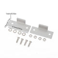 Turntable Dust Cover Hinge Repair Kit Hinge Brackets With Screws Washers Nut For Technics SL-D2 3200 Q3 Qme 1Set