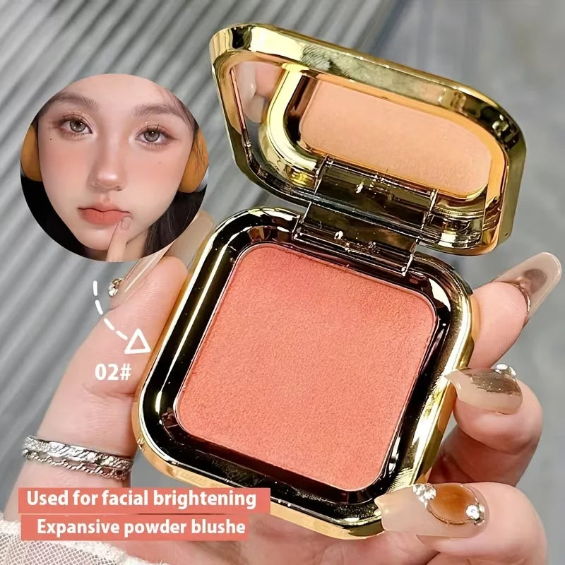 Cream Blush Palette Mashed Potato Texture Waterproof Long Lasting Qme
