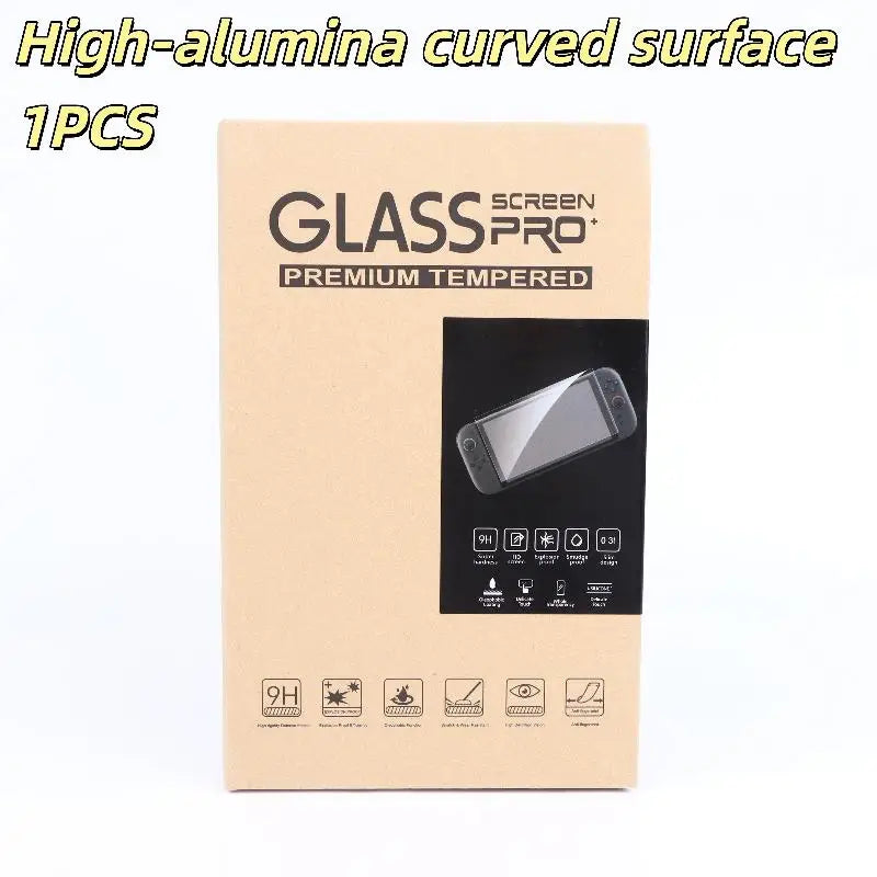 1 2 Tempered Glass Switch 9H HD Clear Anti-scratch Screen Protector Qme 1PCS A