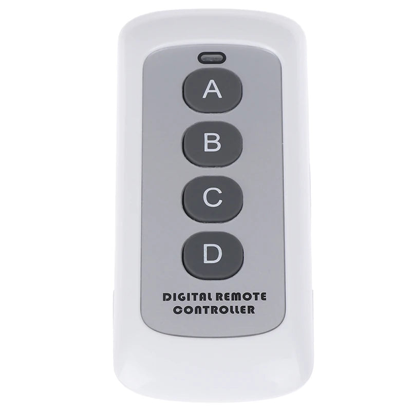 433MHz 4 Button EV1527 Code Remote Control Switch Transmitter Qme