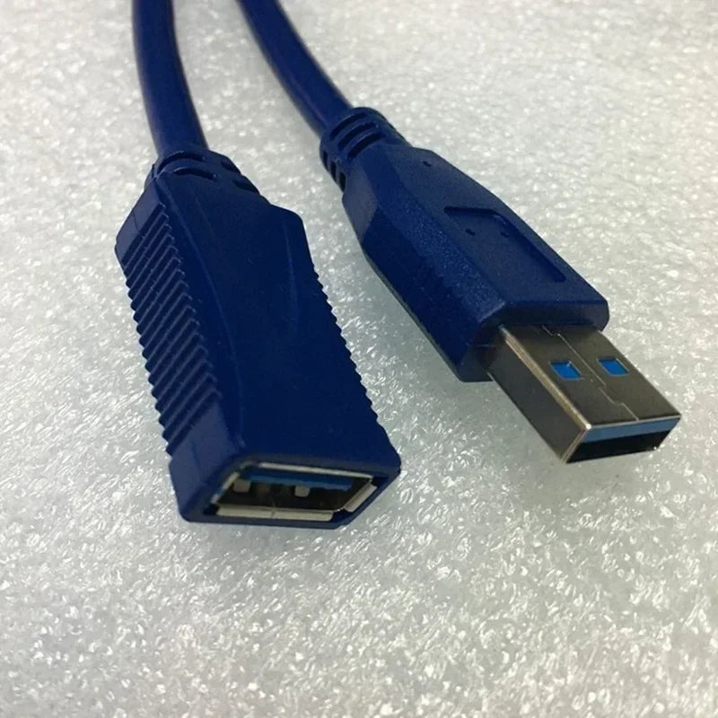 USB 3.0 A Male Plug To Female Socket 1.5M Super Fast Extension Cable Cord High-speed AM/AF Qme