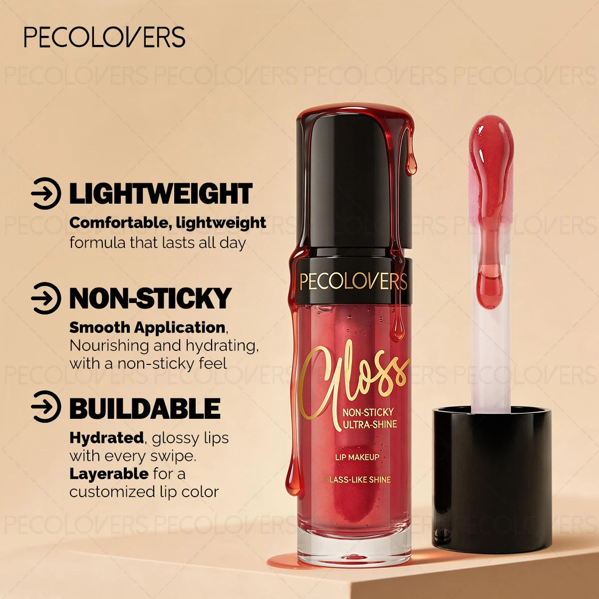 Moisturizing Colorful Lip Oil Gloss Shiny Glaze Hydrating Light Qme