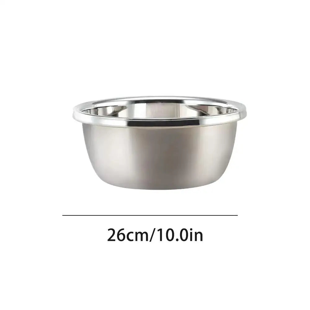 Mesh Strainer Bowl Multipurpose Draining Basket Grater Stainless Qme Silver S China Mainland