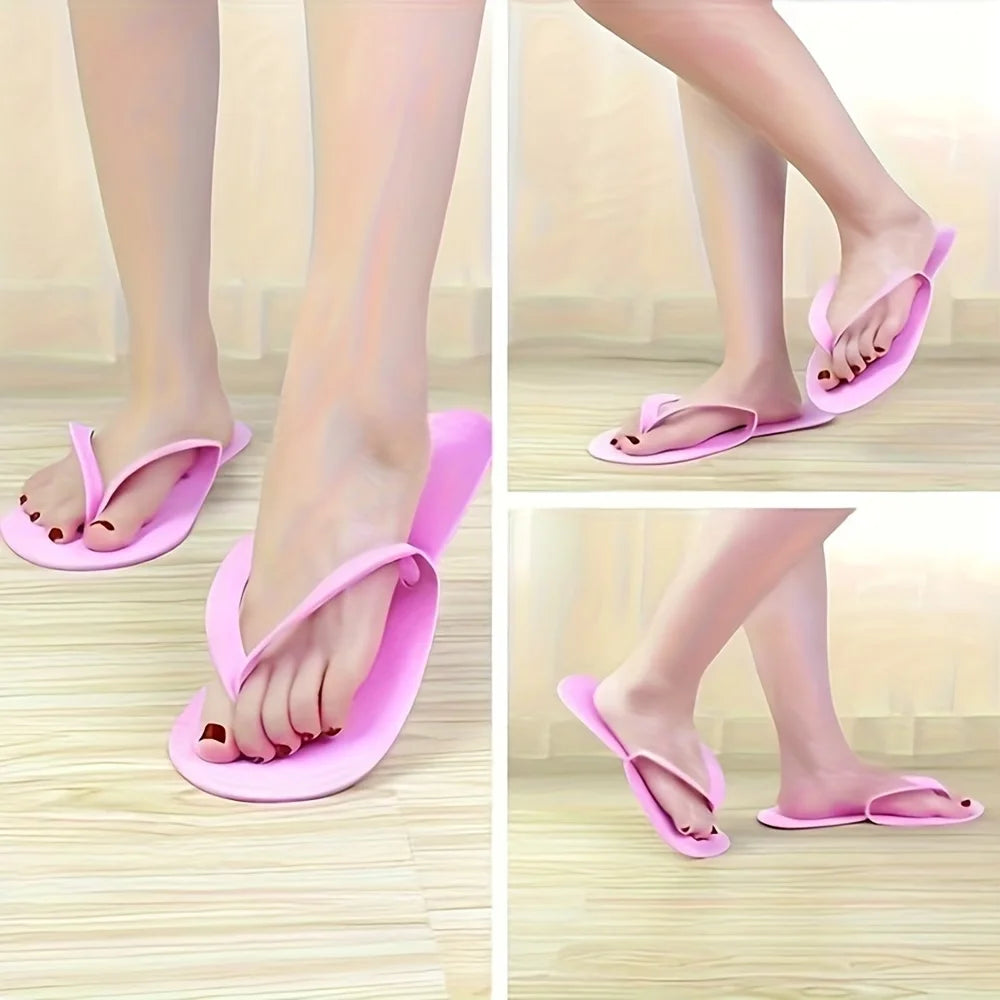 12 Pairs Manicure Slippers Nail Care Tools Spa Beauty Salon Made EVA Qme