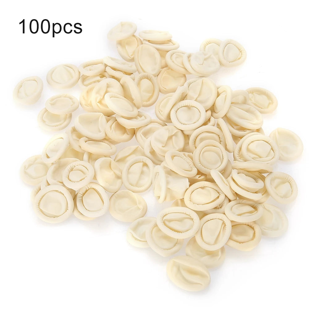 Emulsion Finger Protector Finger Cover Watch Repair Tool Anti static Finger Cot Emulsion Finger Protector Cover Finger Cot Qme as pic