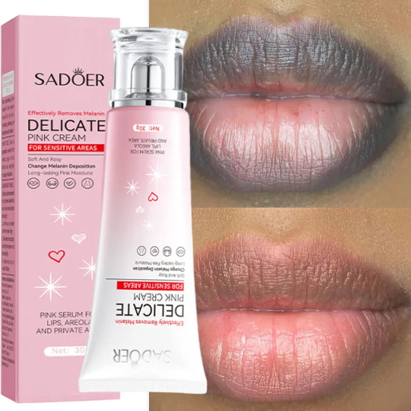 Fast Lighten Melanin Lip Mask Remove Dark Lip Balm Serum Exfoliating Fade Lip Lines Dead Skin Nourishing Repair Lip Care Makeup Qme 1pc