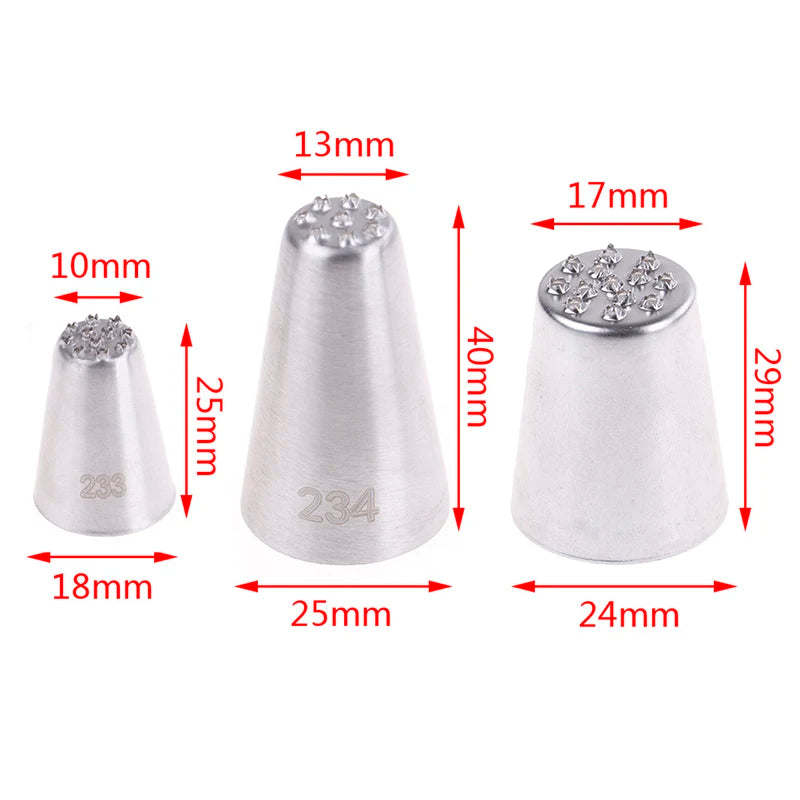 Grass Baking Decorating Cupcake Cake Icing Piping Nozzles Tips Pastry Tool Qme 1 set