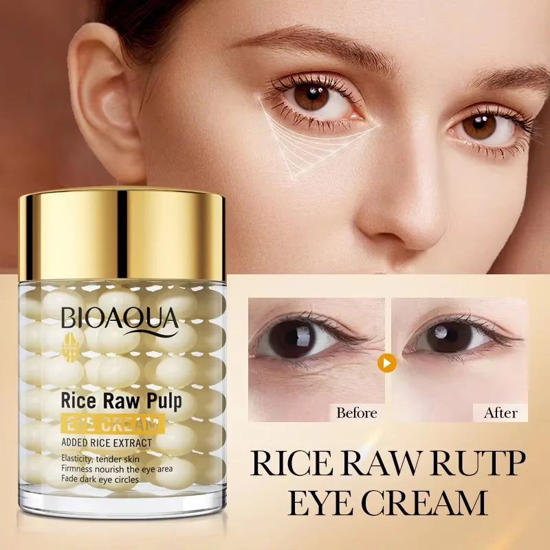 BIOAOUA Rice deep Moisturizing Essence Cream Brightning Hydrating Face Cream Firming Rejuvenating Cream Skin Care For Women Qme