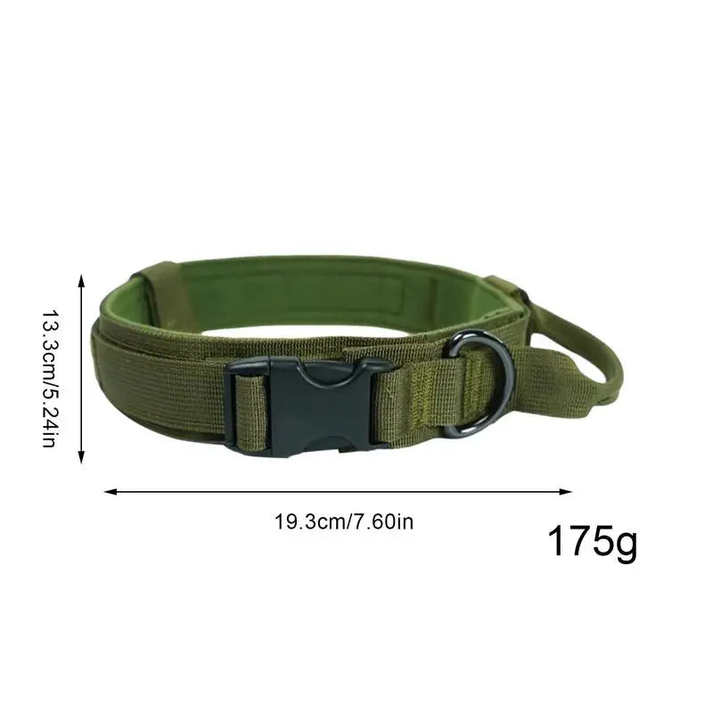 Adjustable Cat Collar Thickened Nylon Pet Medium Large Dog Qme