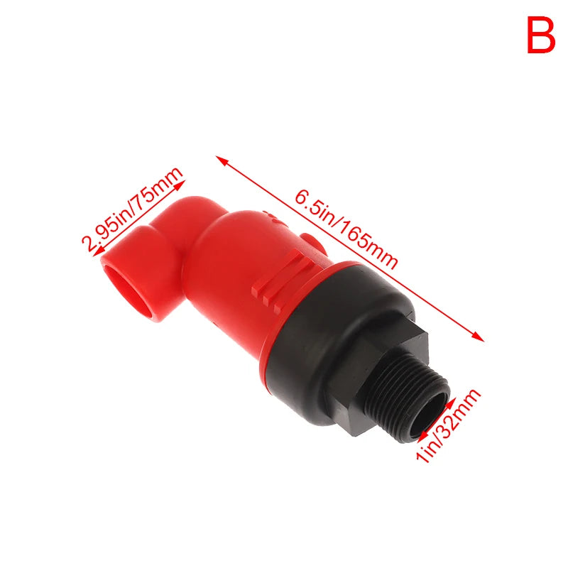 3 4 1 11 5 Plastic Automatic Exhaust Valve Thread Air Intake Qme B