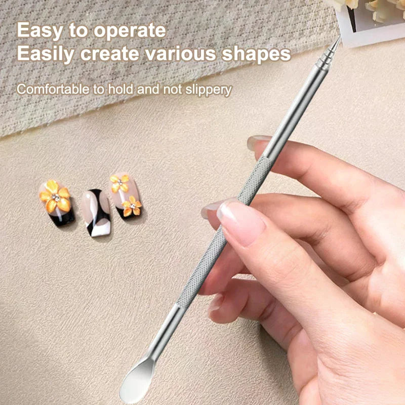 Double-ended Nail Art Carved Pen Multi-function Mix Gel Polish Qme Default Title