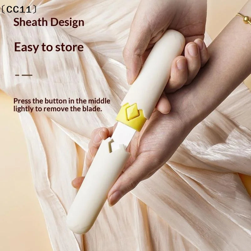1 Fruit Peeler Knife Dual Head Kitchen Tool Multi Functional Travel Qme
