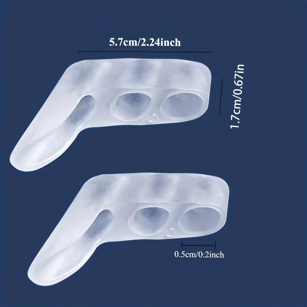 Toe Separators, Universal Fit for Men and Women, Multi-Purpose Foot Care for Various Foot Shapes, Comfortable Toe Straighteners Qme