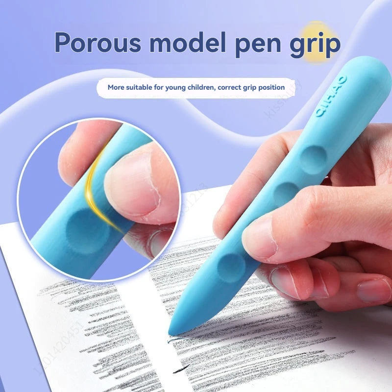 3/6Pcs Hole Eraser Pen No Dust No Crumbs Clean Eraser Cute Portable Eraser for Art Drawing Stationery Supplies Qme
