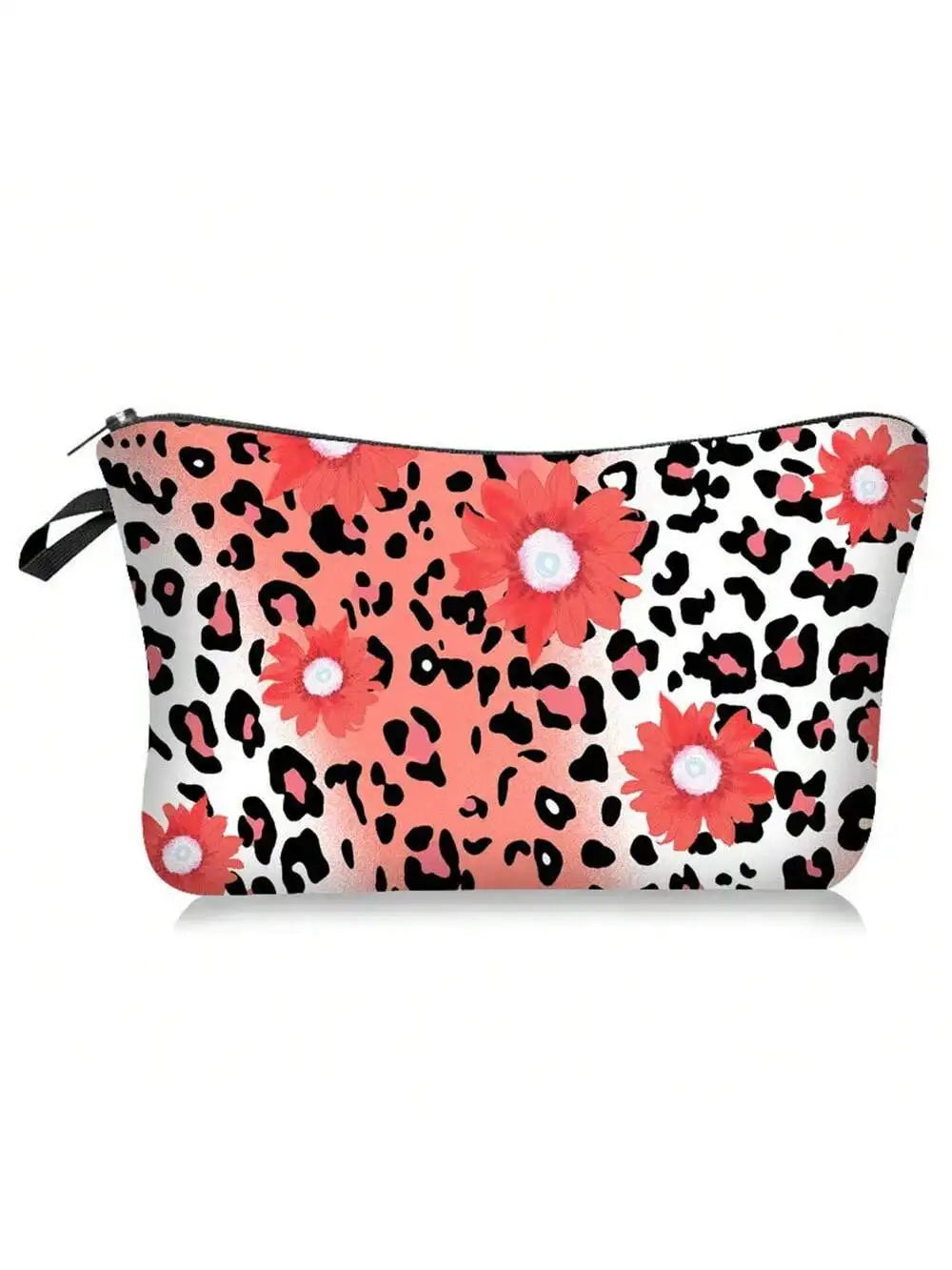 Leopard Print Animal Makeup Bag Women's Multifunctional Hand-held Qme 4