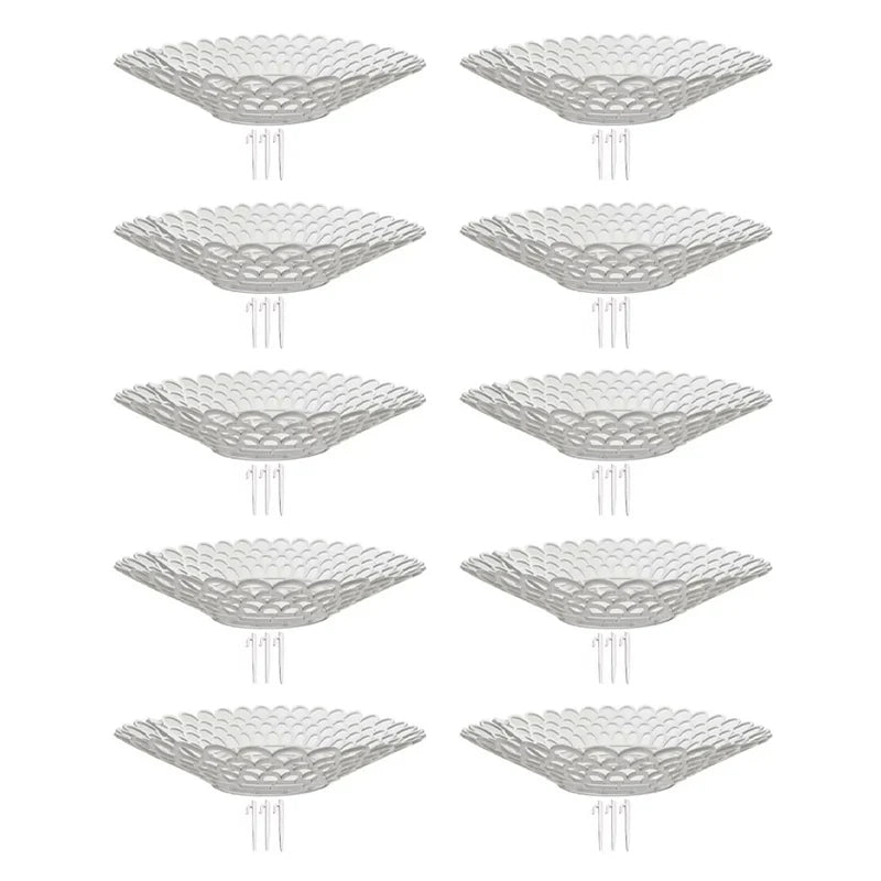5PCS /10PCS Strawberry Supports For Enhanced Plant Stability 3 Feet Design To Protect Fruits And Maximize Garden Space Qme white S 10pcs