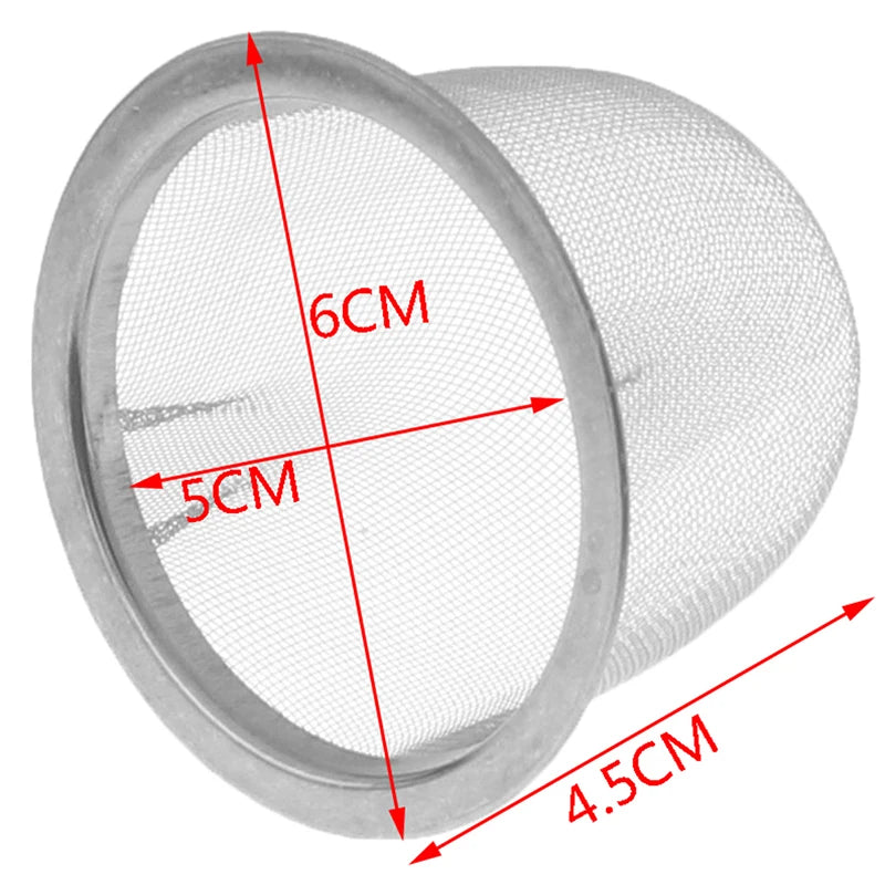 1pcsDiameter 5- Reusable Stainless Steel Mesh Tea Infuser Strainer Qme Outer diameter 6CM
