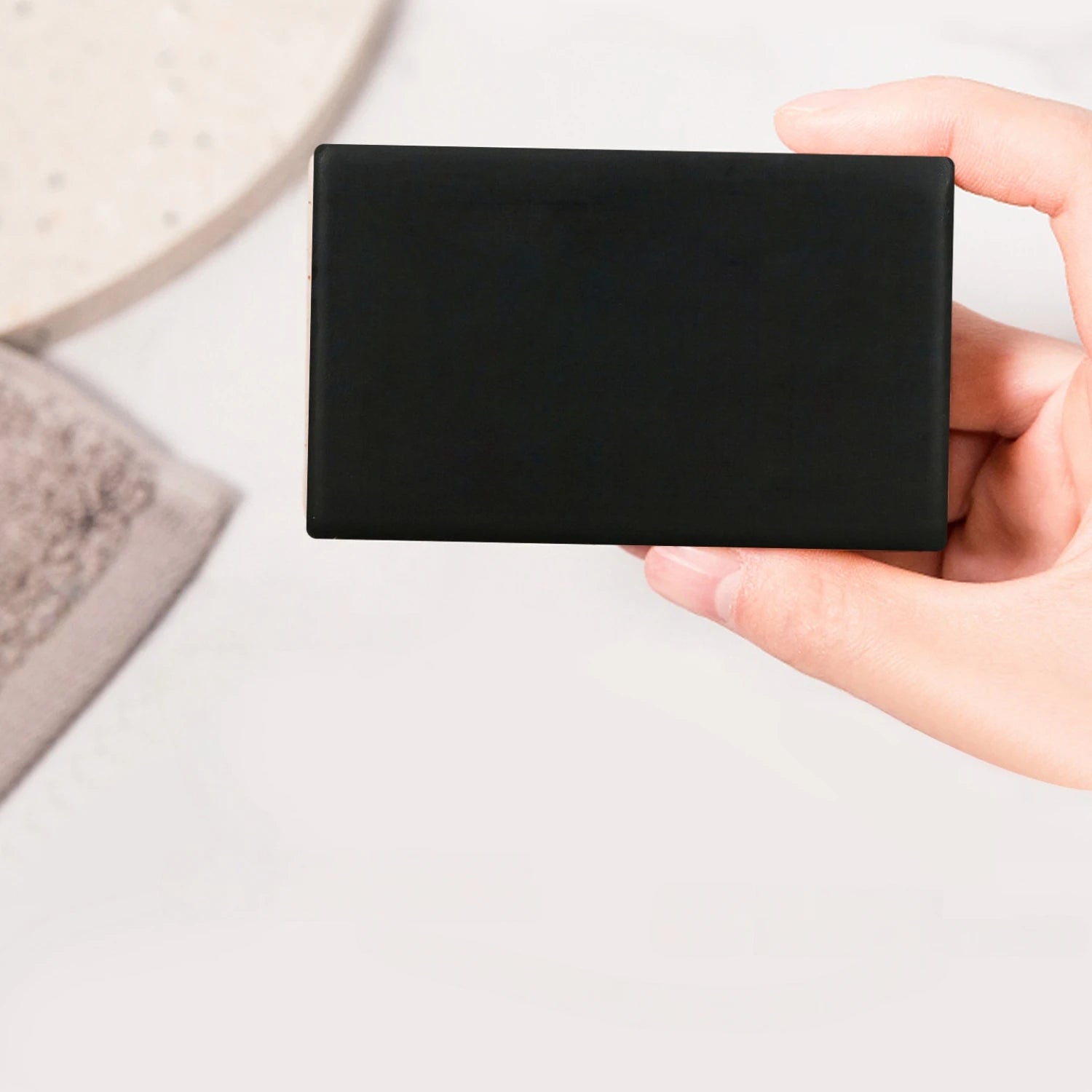 100g African Black Charcoal Soap Handmade Soap Bamboo Charcoal Black Soap Clean Body Black Charcoal Soap Organic Charcoal Soap Qme